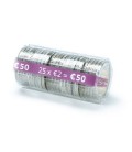 Rouleaux à monnaie pour 2.00 € X100