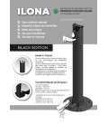 Distributeur de Gel "sans contact" -Ilona black édition-