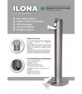 Distributeur de Gel "sans contact" -Ilona Inox brossé-